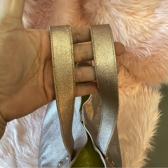 Burberry of London Blue Label rose gold metallic shoulder bag - Picture 7 of 16